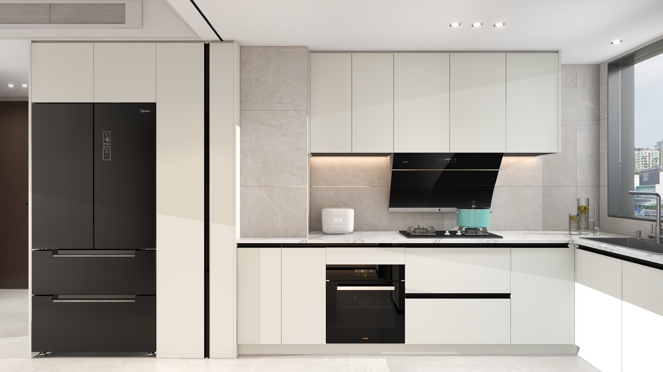 张宇星丨全案设计-万景嘉苑18-3-802郭-装修设计方案