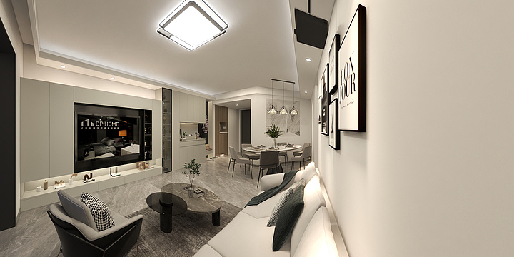 喆居全案定制-极简——平层-装修设计方案