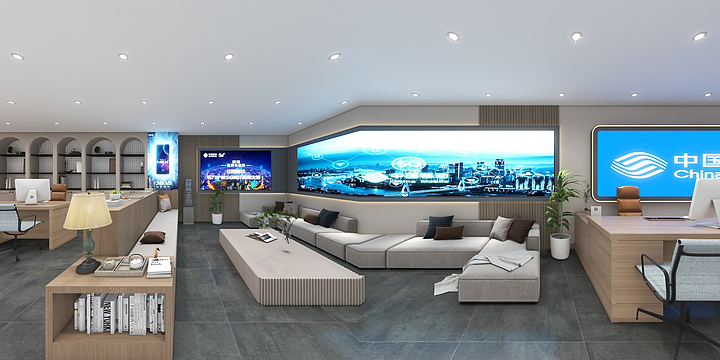 霓可-中国移动营业厅-装修设计方案