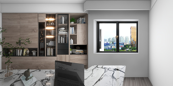 全案设计123-翠岛花城兰芷苑8-302-装修设计方案