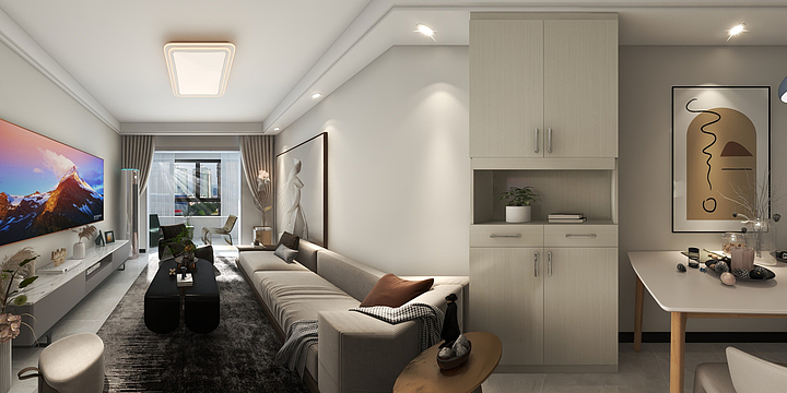 丿墨梵-林凯城-安女士爱家效果-装修设计方案