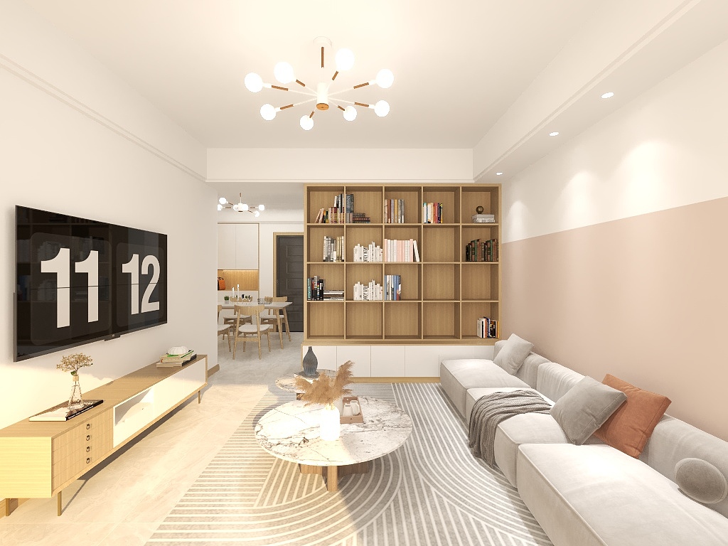 唐文-御景新城3-1805效果图（修改3）-装修设计方案