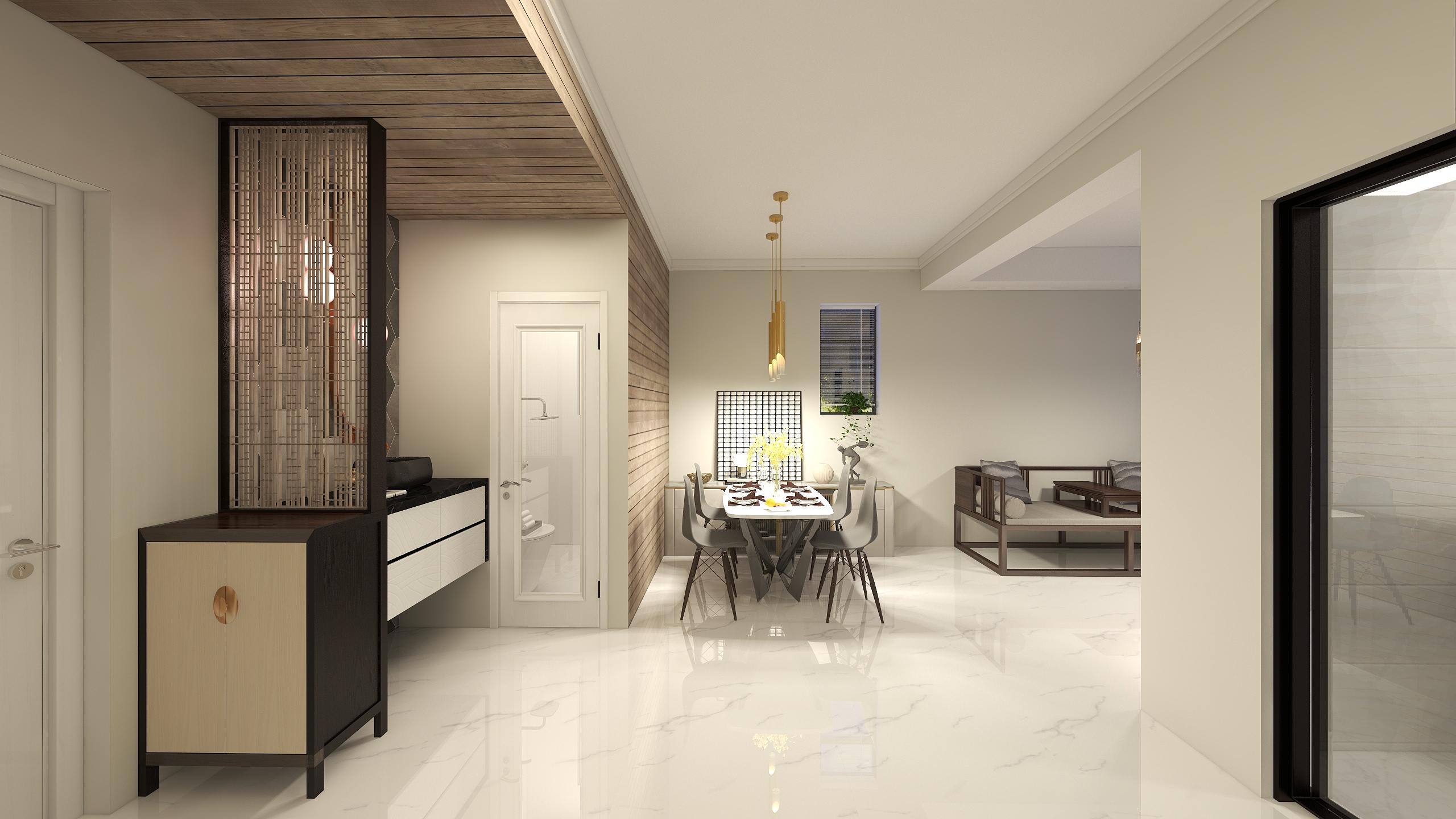 米青设计师-昆仑北里-装修设计方案