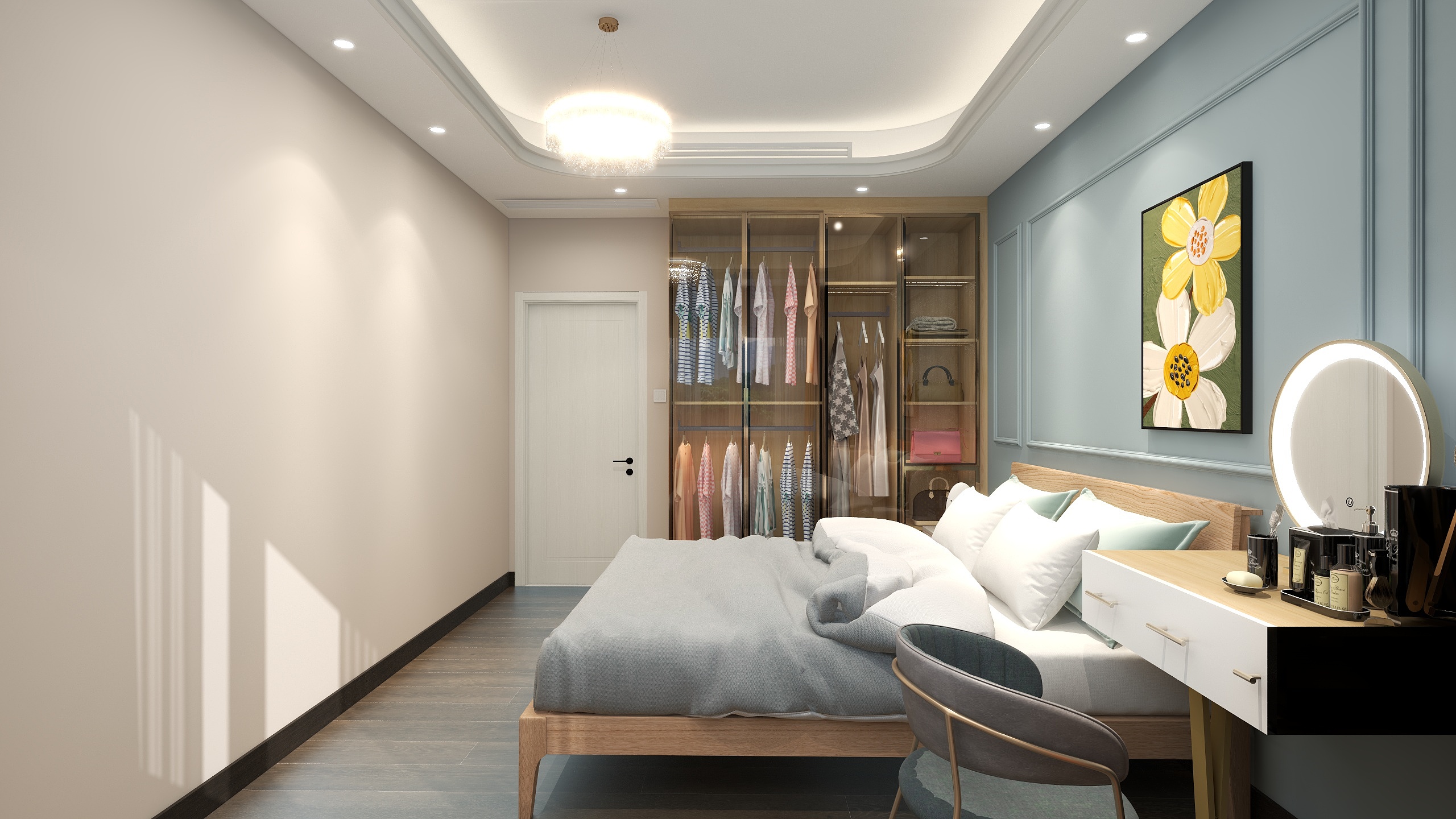 付NDUdBWI-海德公园81㎡1室装修效果图