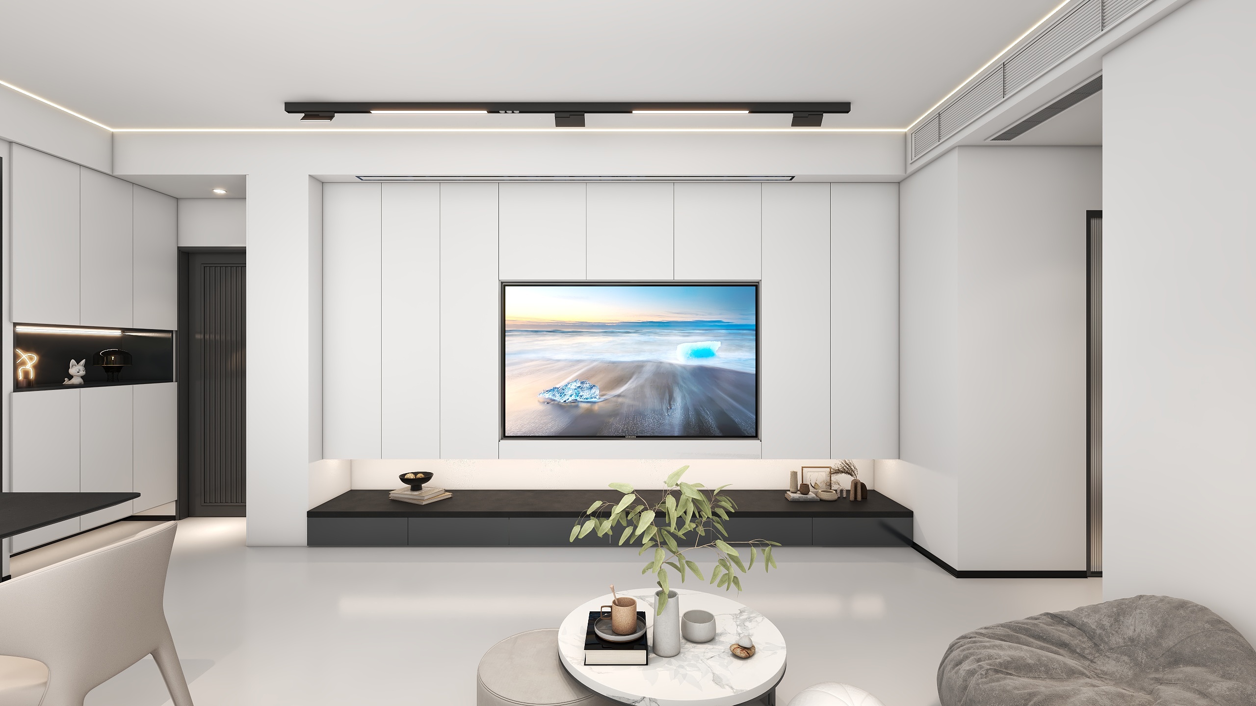 王程旭-极简3房-装修设计方案