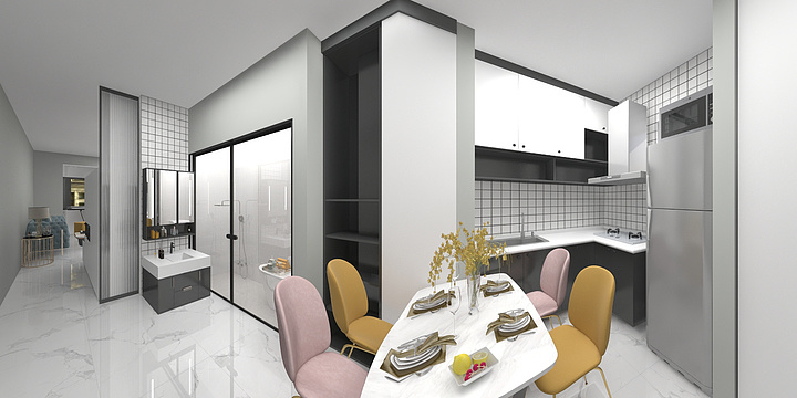 米青设计师-元兴新里-装修设计方案