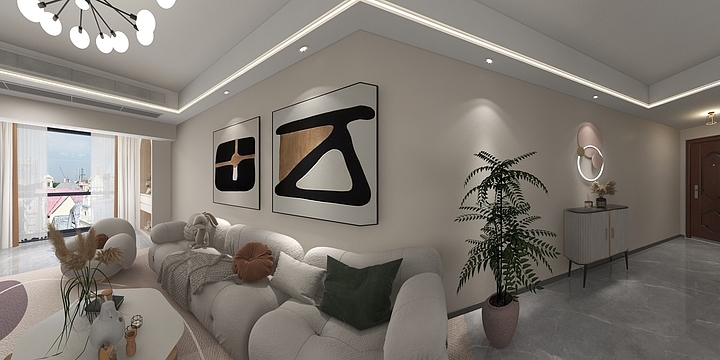 Ives_W-盛璟东方陈姐雅居-装修设计方案