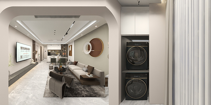 徽陇装饰设计-金源水岸9栋1103#-装修设计方案