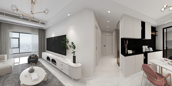 Design一刘俊宇-碧桂园世纪滨江30#704-装修设计方案