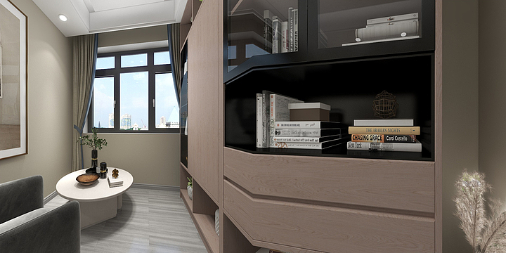 广州昌省装饰贾-海德公园81㎡3室-装修设计方案