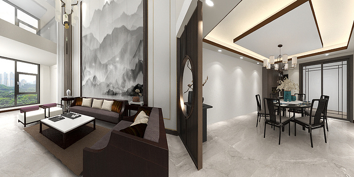 1Cindy-跃层样板间-装修设计方案