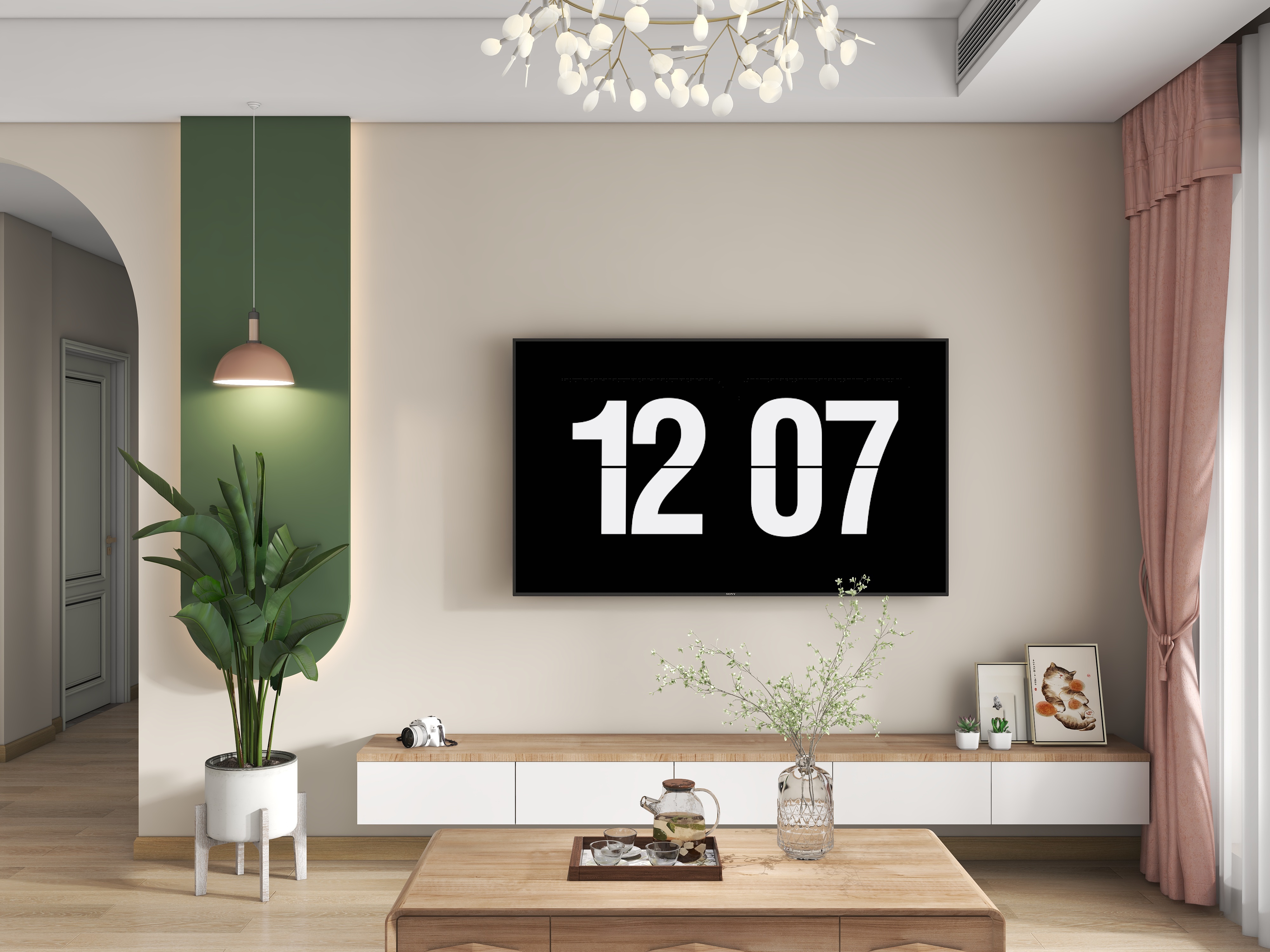 黄周珑-海德公园82㎡3室-装修设计方案