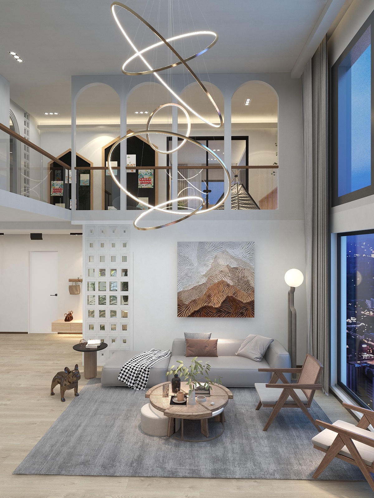 明央-暖心自然派-装修设计方案