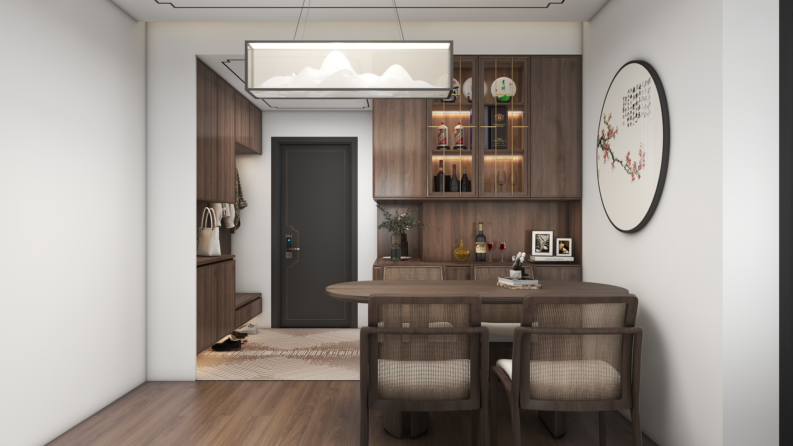 JenniferYF-南山嘉园户新中式-装修设计方案