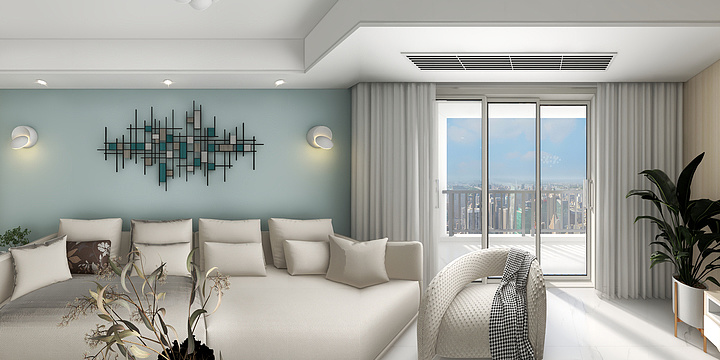 吃点彩虹糖-海滨之窗4栋1704户型-装修设计方案