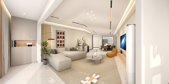 十里春-友谊家园3-703吴府雅居-装修设计方案