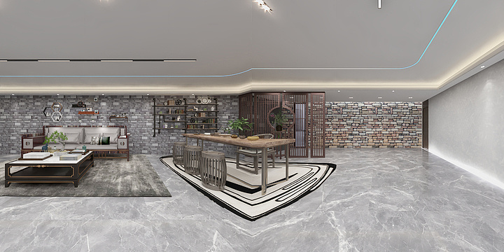 泰禾装饰蒲工-模具部办公室-1203-装修设计方案