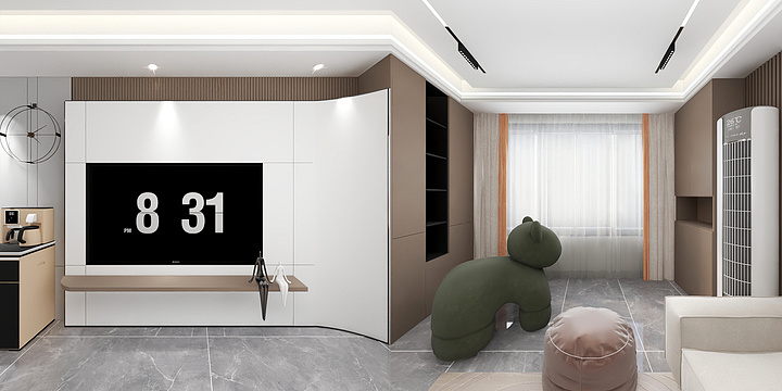 月溅星河.-鹏渤印象城904户型-装修设计方案