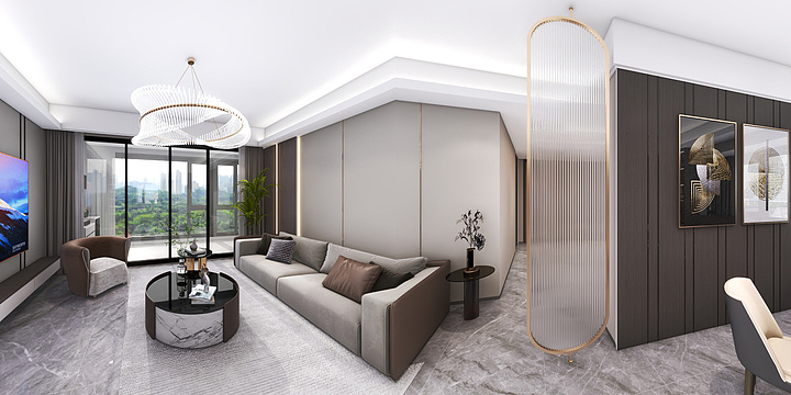 QX-Design-轻奢精装房-装修设计方案