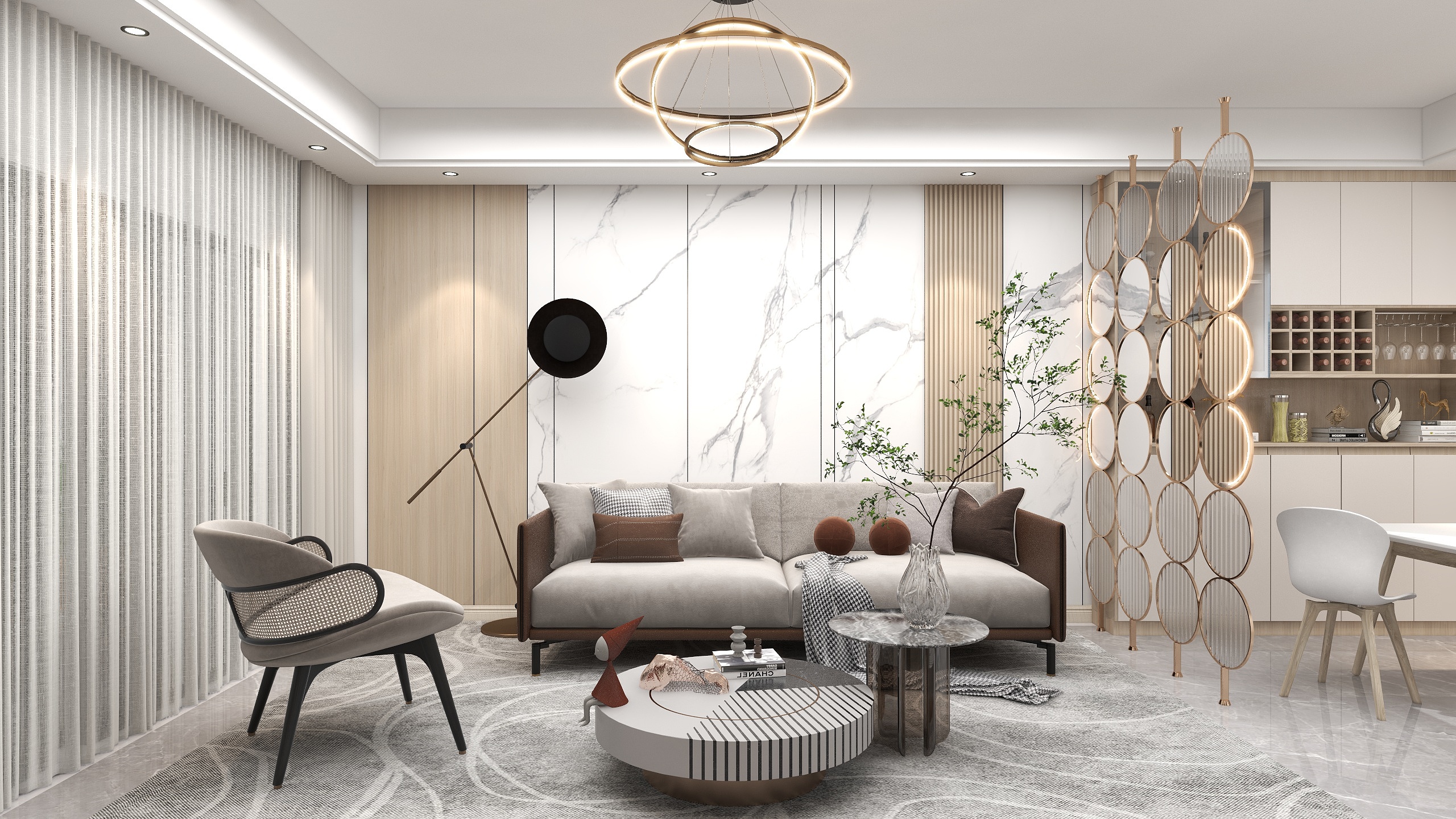 丁丁叮叮当-保利东湾52㎡-装修设计方案