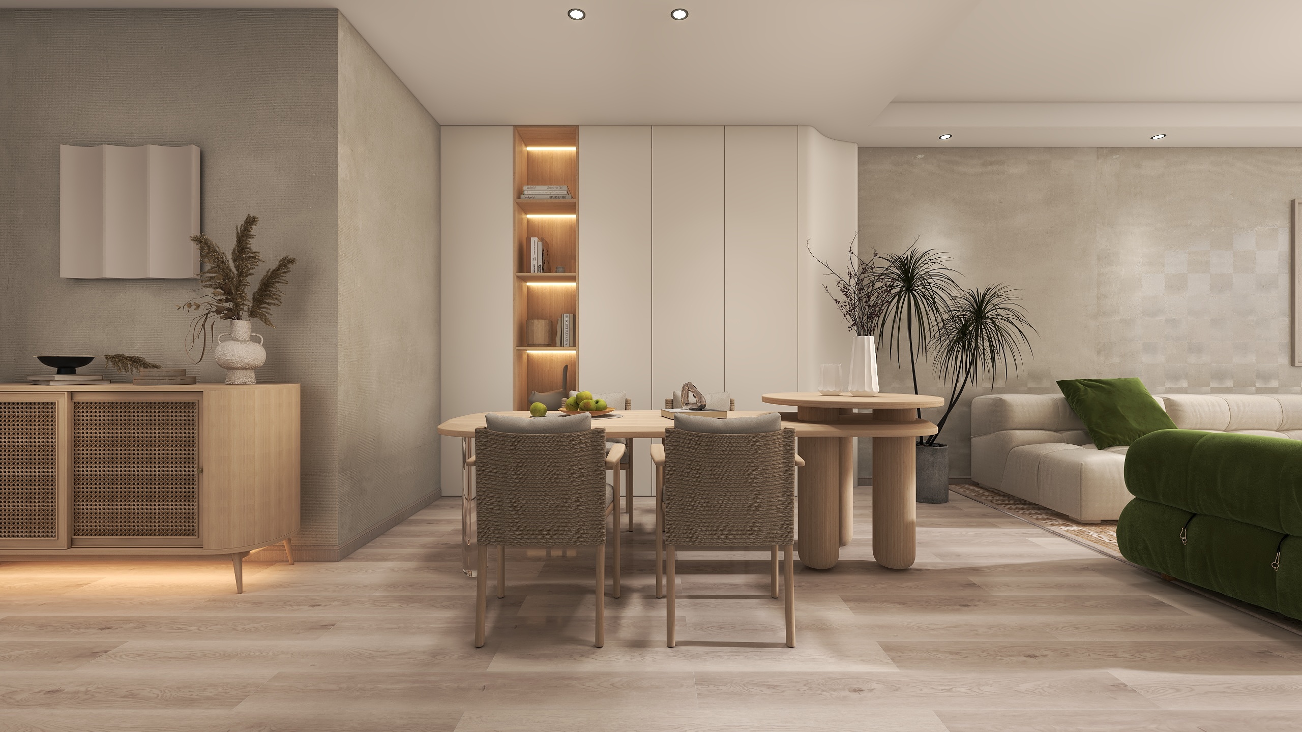 那一天多了一点的免-九悦公馆122㎡-装修设计方案