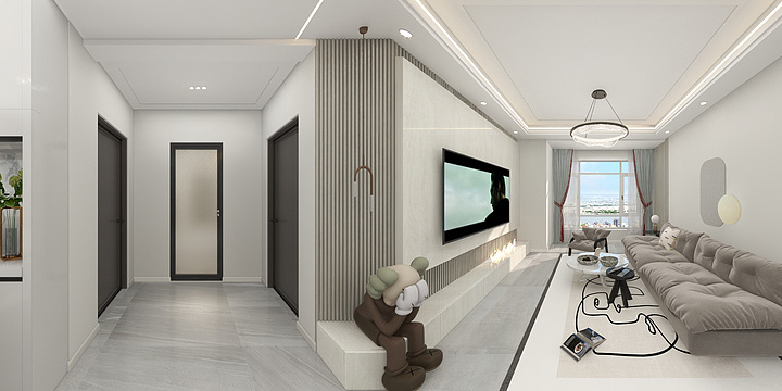 Linmax-亿饰佳-春暖花开89平-现代-装修设计方案