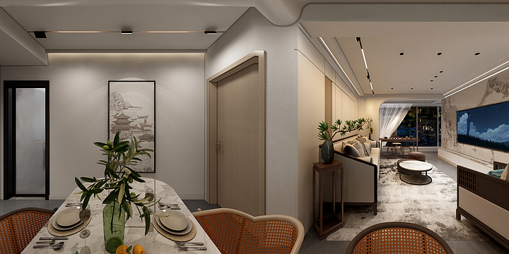 爱设计的一只小猪猪-拾光印-装修设计方案