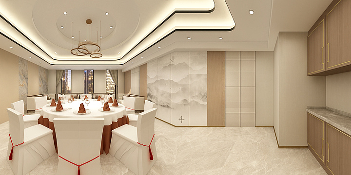 Designer飞-二层包间-装修设计方案