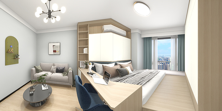 石榴元宝-一个人-装修设计方案