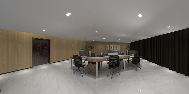 瑞诚装饰公司-控制室-装修设计方案