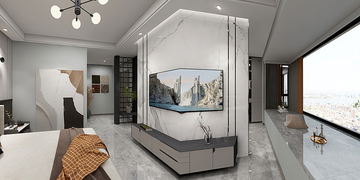 如封似闭-时代朝阳118平米·现代简约-装修设计方案