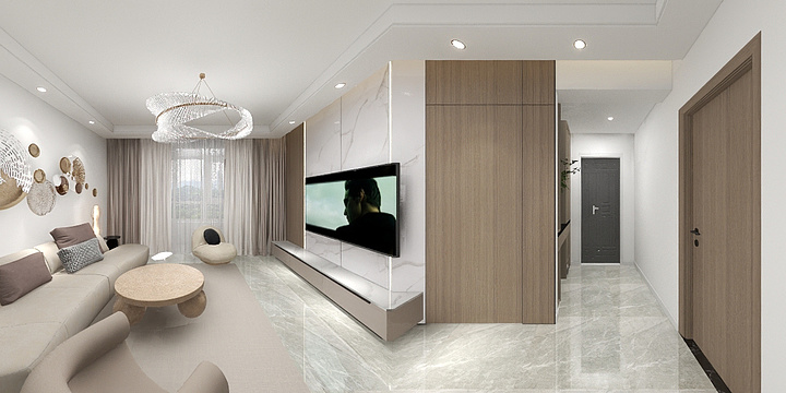 Lunaaaaaaaaaa-湖光山语92-装修设计方案