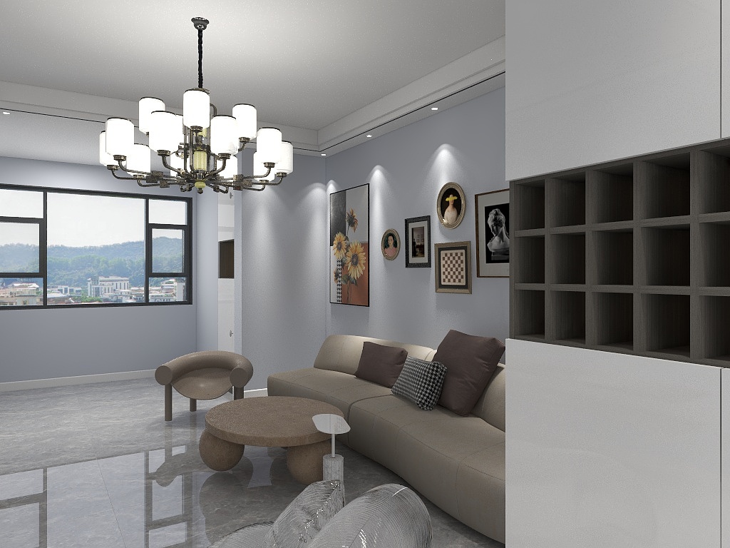 康柏丽-马山120平效果图-装修设计方案