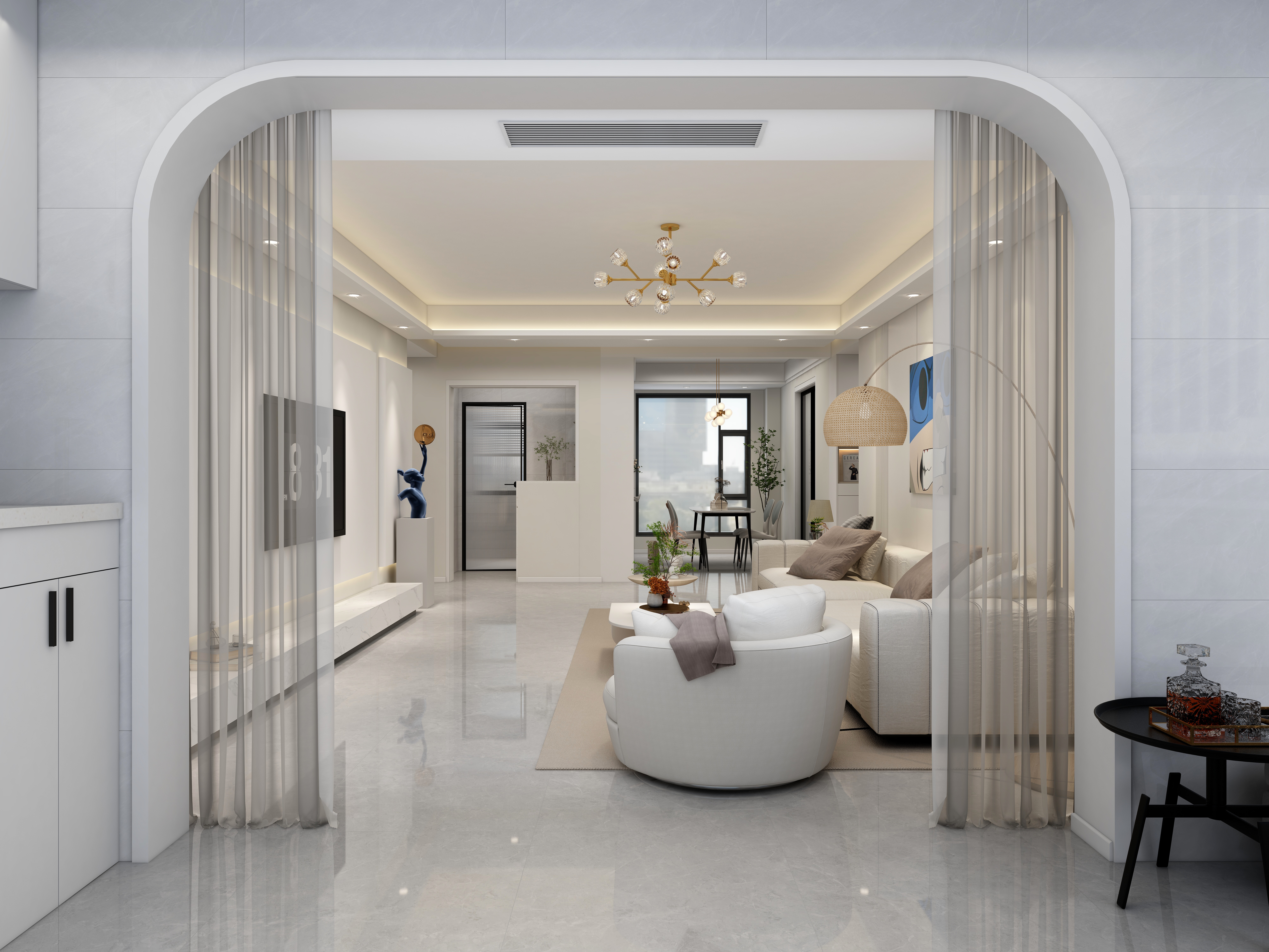 全案设计江涛-137㎡-装修设计方案