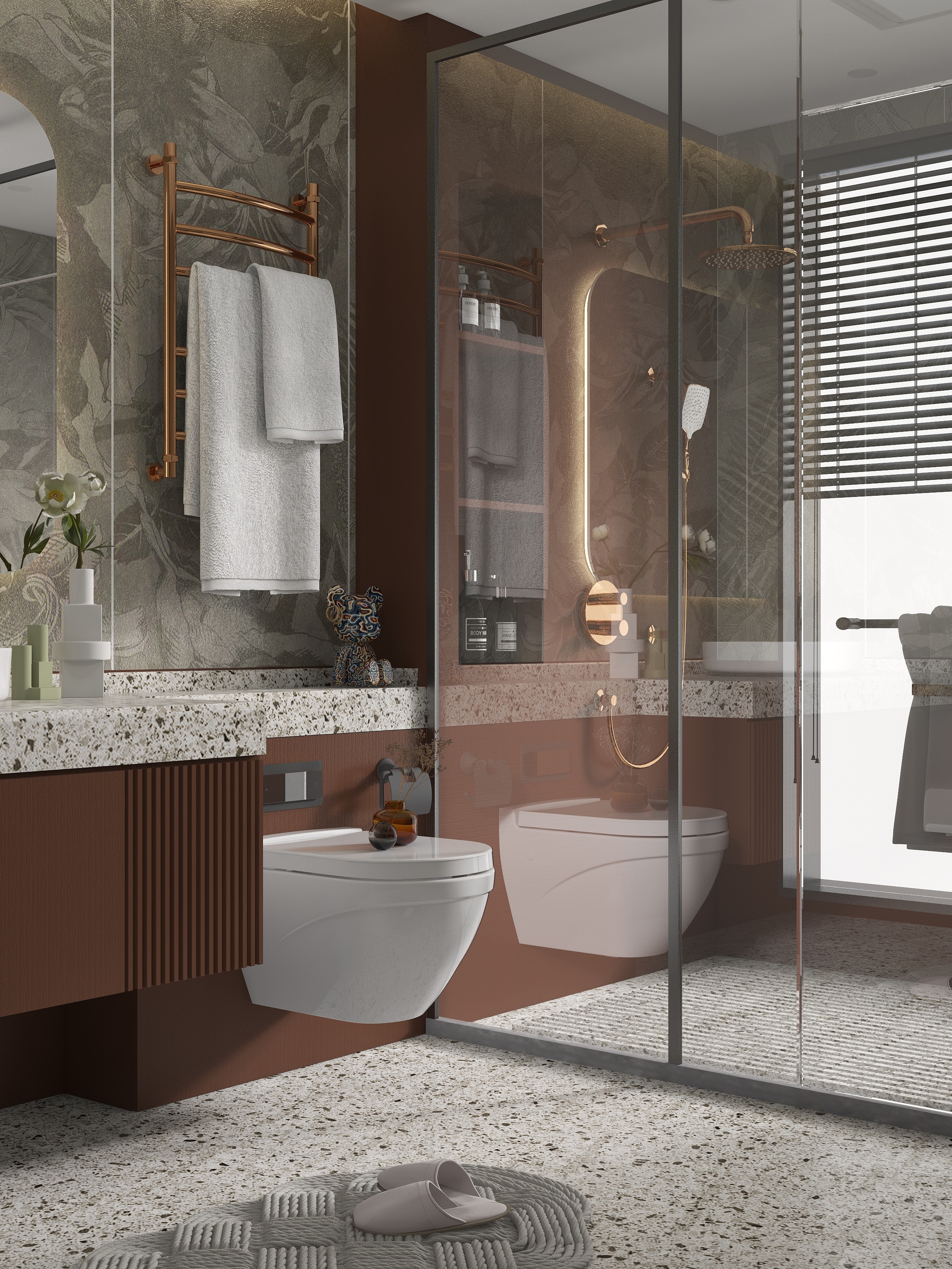 风过鸠山客-美式卫生间-装修设计方案