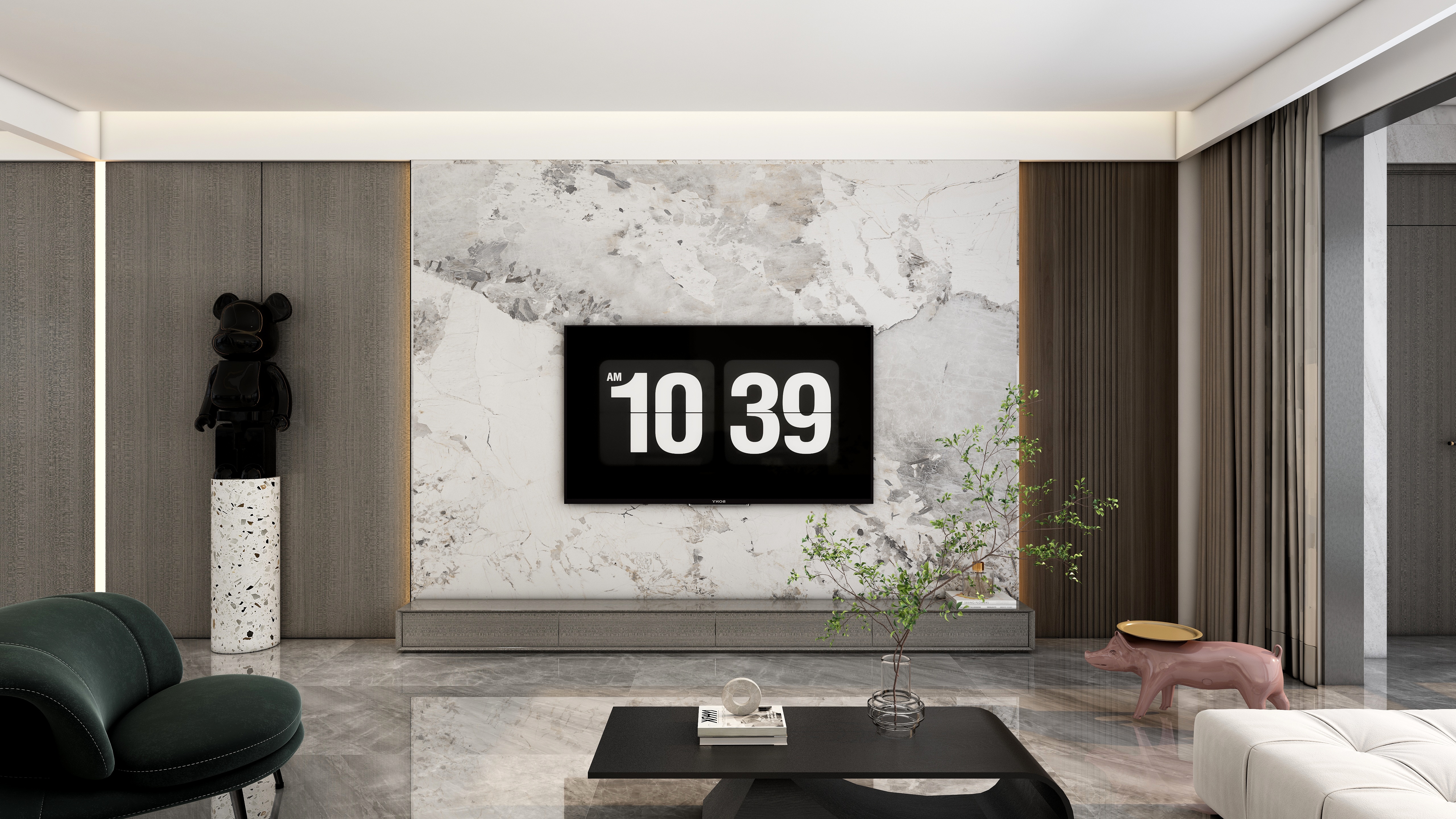 壹铭設計-贵阳融创城129㎡2室-装修设计方案