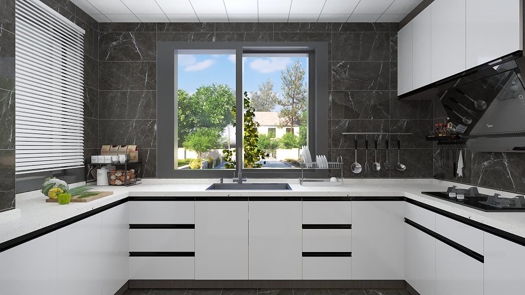 大闸西叶-现代轻奢-装修设计方案