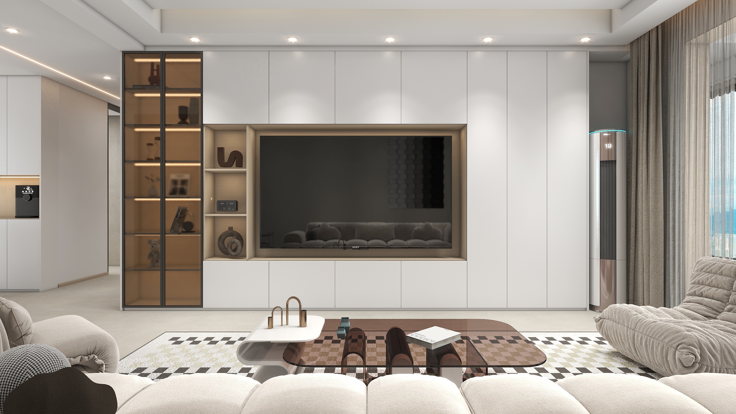 大树空间设计I李怀全-青春年少-现代128㎡3室-装修设计方案