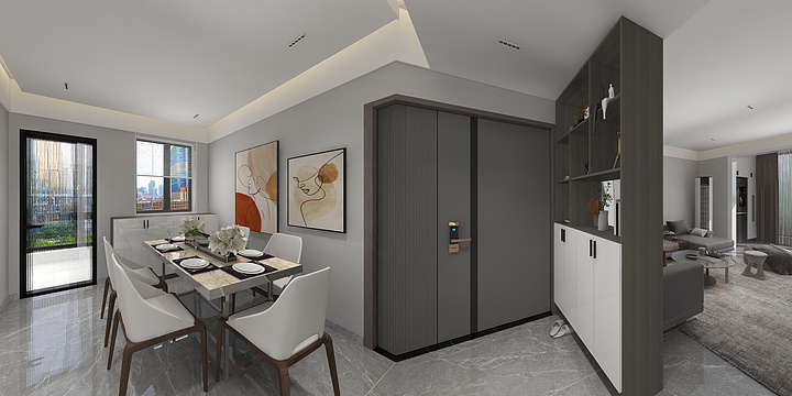 覃岭-南方明珠-装修设计方案