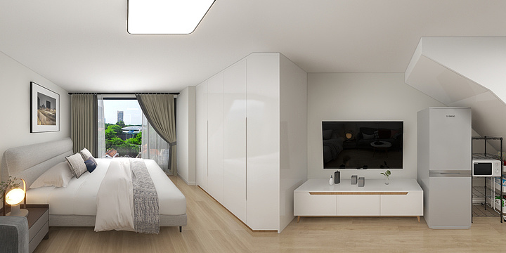 唐乾盛世装饰-龙湖紫都城秦女士雅居-装修设计方案