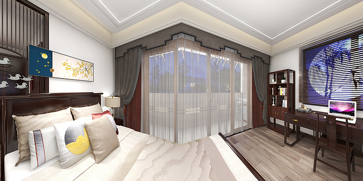 原木家具设计-芙蓉花园-装修设计方案