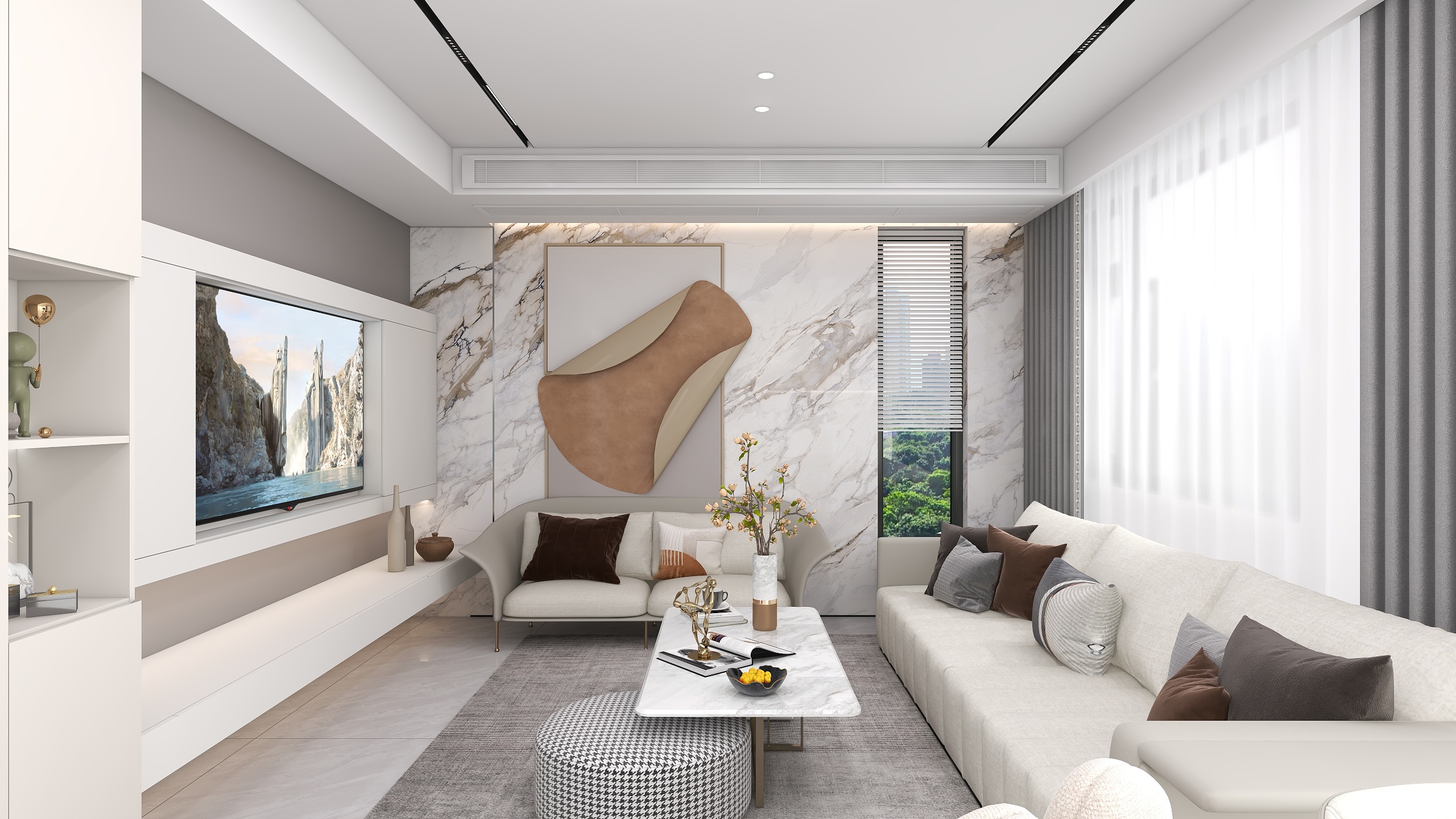 全案设计师张亚彬-鄱阳县桃花源记明德里88㎡-副本-装修设计方案