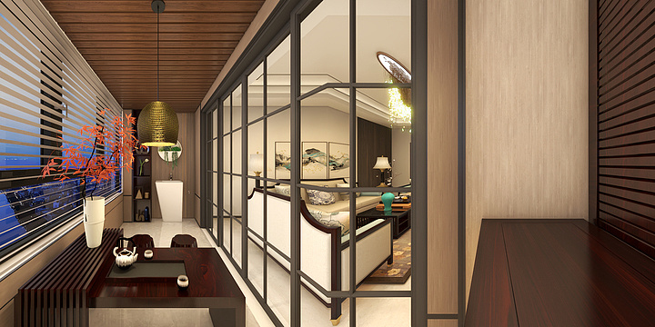 helu1010-凰樵假日3座1梯1503-装修设计方案