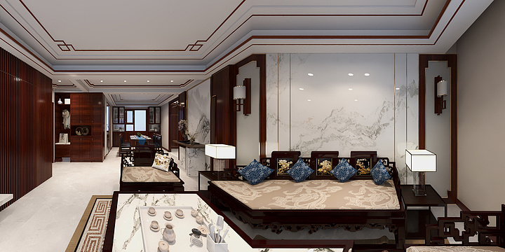 胜邦装饰有限公司-学府九号院A1-装修设计方案