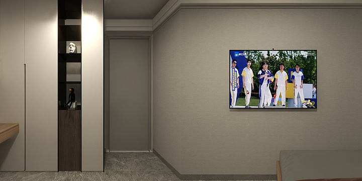 青岛伊诺馨城装饰工程有限公司-保利紫荆阁42号.-装修设计方案