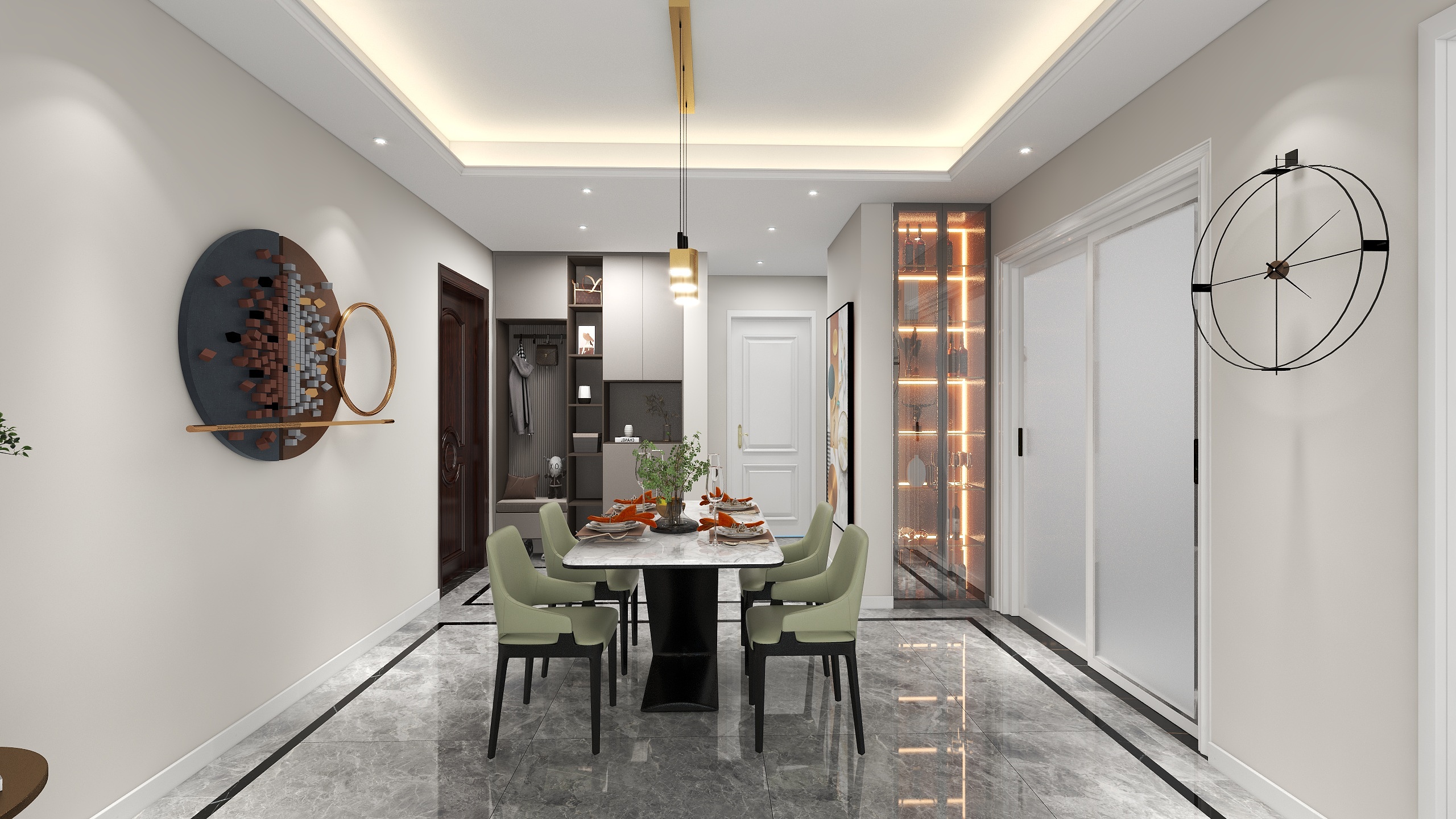 设计师Style-万科湖与城89㎡丨现代简约-装修设计方案