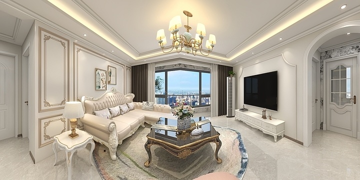 夏老师888-兴化樾府欧式 123平方 c2.dw-副本-装修设计方案