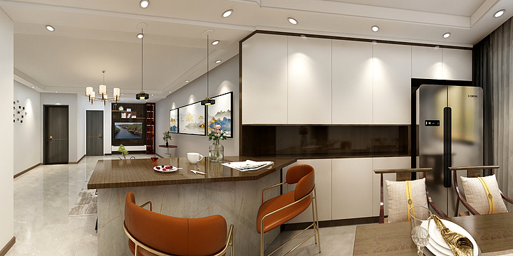 清风LucKy-崂山区双台家园-005-装修设计方案