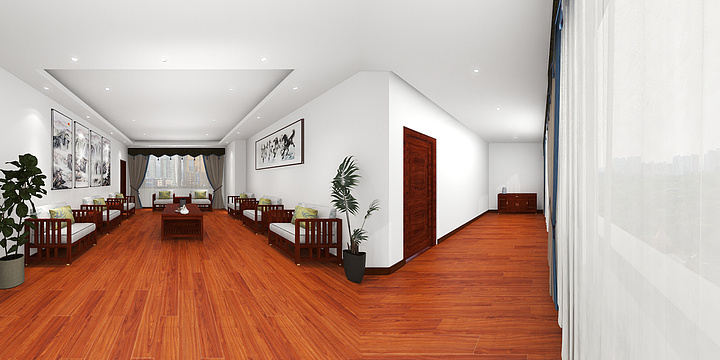 大理云木装饰-大理曲靖商业银行办公室-装修设计方案