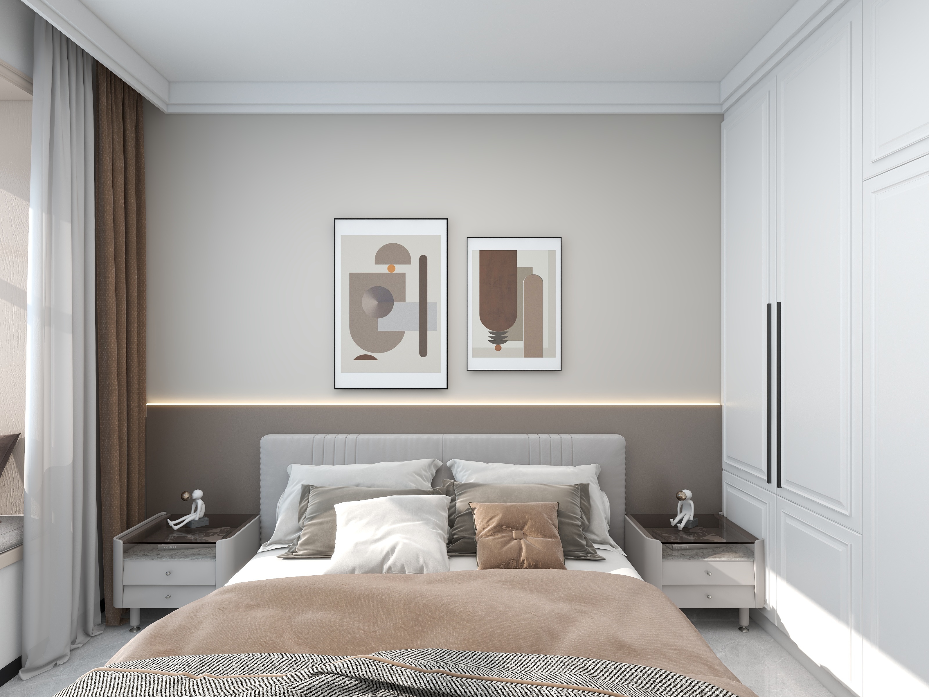 弹珠汽水里的星期同学1-113㎡3室-装修设计方案